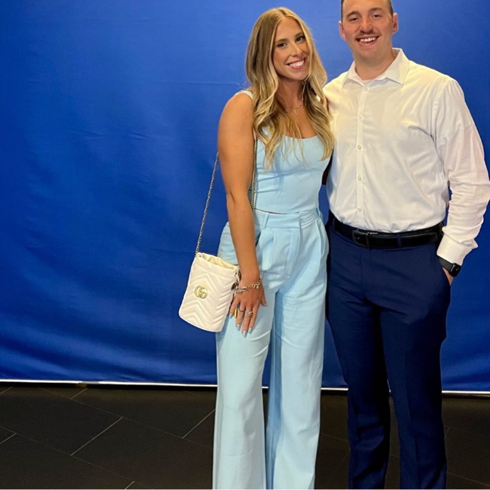 Light Blue Women's Jumpsuit